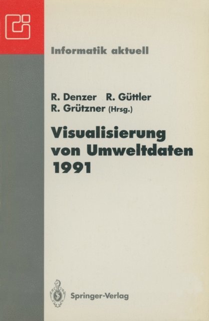 Rolf Grutzner, Reiner Guttler, Ralf Denzer - Visualisierung von Umweltdaten 1991, E-bok