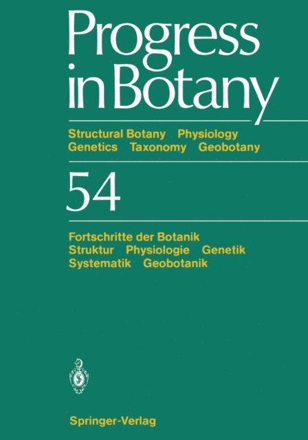 Karl Esser - Progress in Botany / Fortschritte der Botanik, E-bok