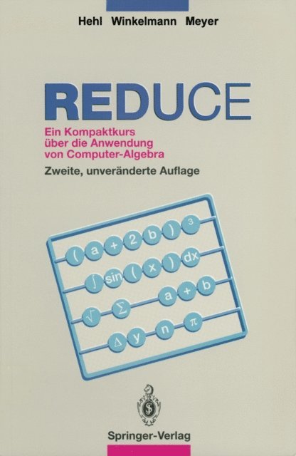 Hartmut Meyer, Volker Winkelmann, Friedrich W Hehl - REDUCE, E-bok