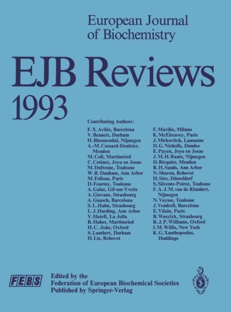 E. Hofmann, P. Christen - EJB Reviews 1993, E-bok