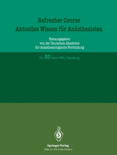 R. Purschke - Aktuelles Wissen für Anästhesisten, E-bok