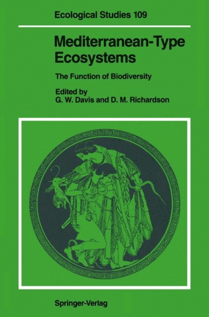 David M. Richardson, George W. Davis - Mediterranean-Type Ecosystems, E-bok