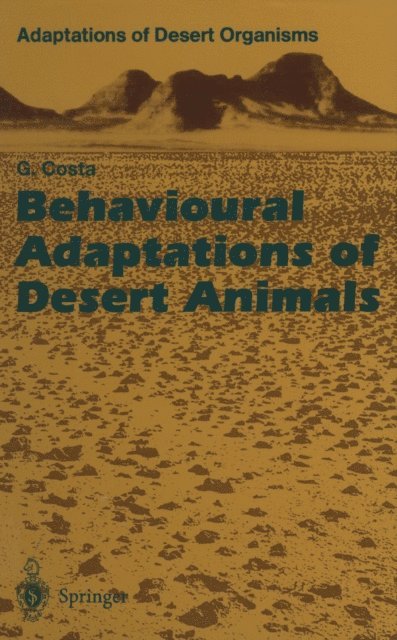 Giovanni Costa - Behavioural Adaptations of Desert Animals, E-bok