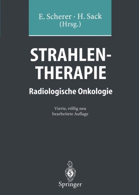 Horst Sack, Eberhard Scherer - Strahlentherapie, E-bok