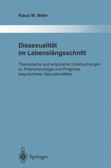 Klaus M. Beier - Dissexualität im Lebenslängsschnitt, E-bok