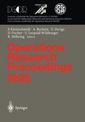 Operations Research Proceedings 1995