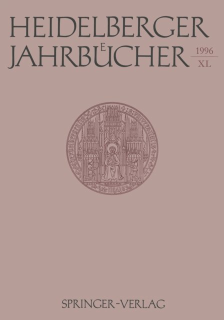 Helmuth Kiesel - Heidelberger Jahrbücher, E-bok