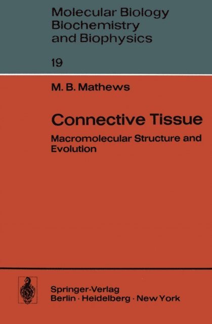 M.B. Mathews - Connective Tissue, E-bok