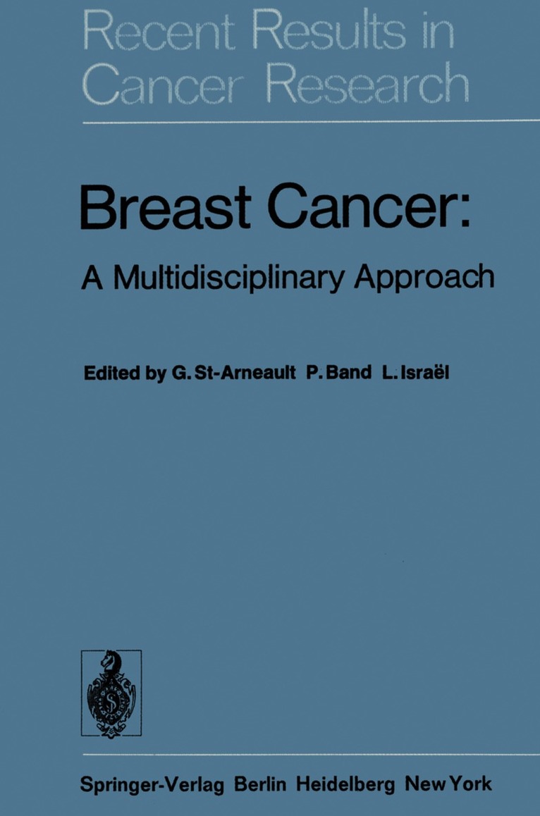 G. St. Arneault, P. Band, L. Israel - Breast Cancer, Häftad