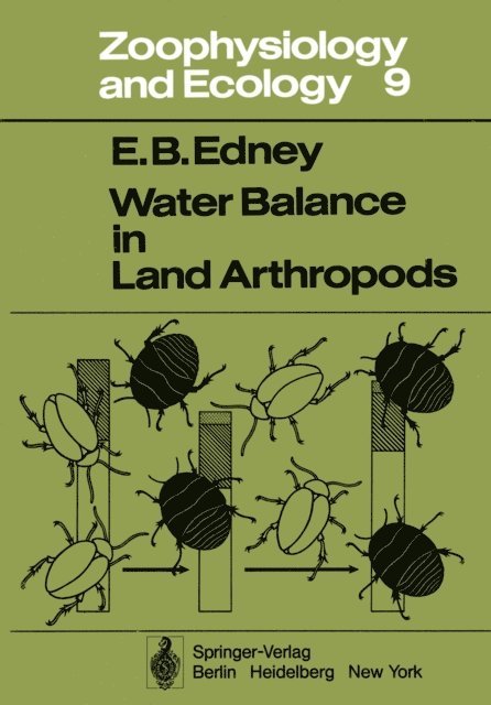 E. B. Edney - Water Balance in Land Arthropods, E-bok