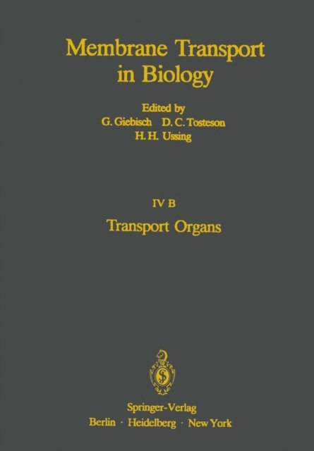 G. Giebisch - Transport Organs, E-bok