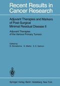 Adjuvant Therapies and Markers of Post-Surgical Minimal Residual Disease II