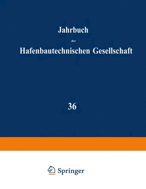 Rudolf Schwab, Arved Bolle - Jahrbuch der Hafenbautechnischen Gesellschaft, E-bok