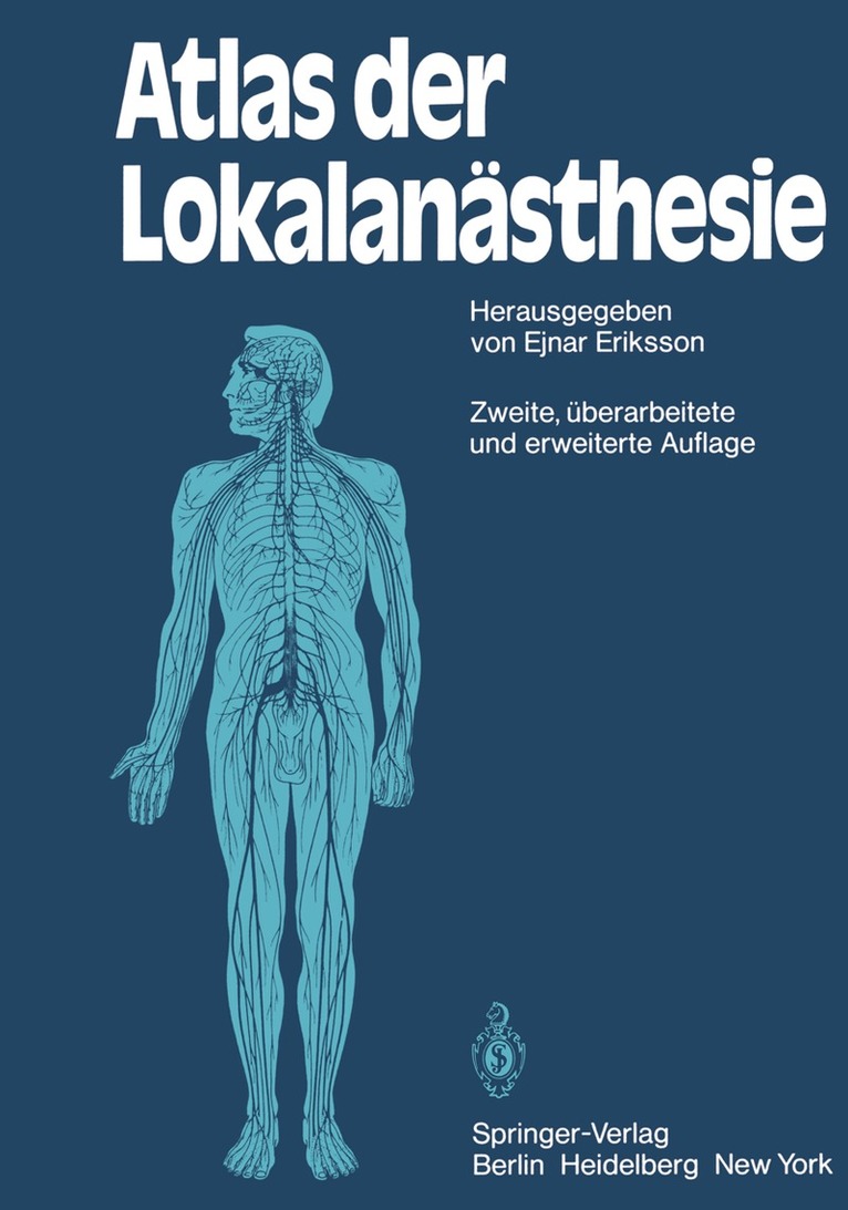 E. Eriksson - Atlas der Lokalanästhesie, Häftad