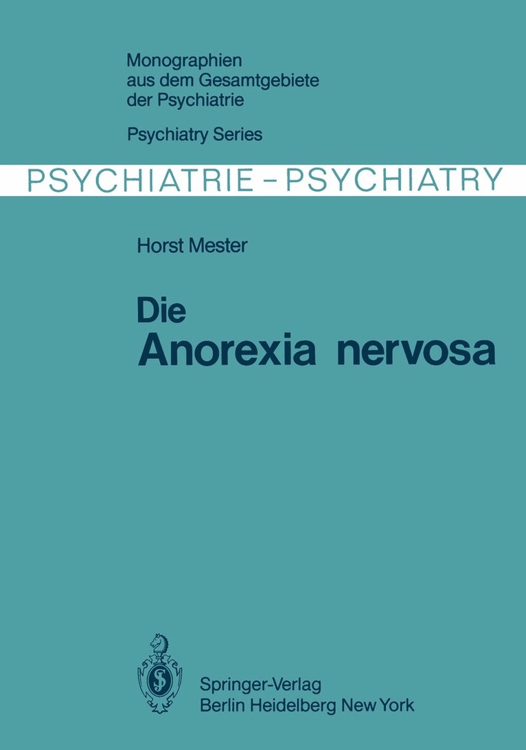 Die Anorexia nervosa