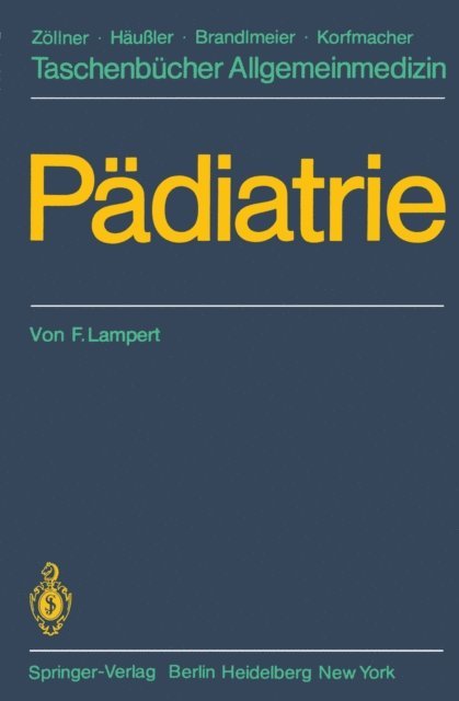 F. Lampert - Pädiatrie, E-bok