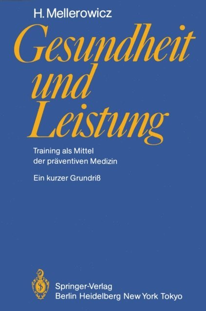 H. Mellerowicz - Gesundheit und Leistung, E-bok