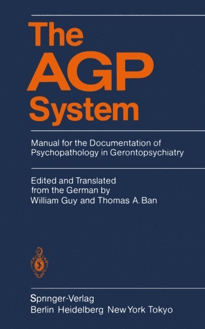 Thomas A. Ban, William Guy - AGP System, E-bok