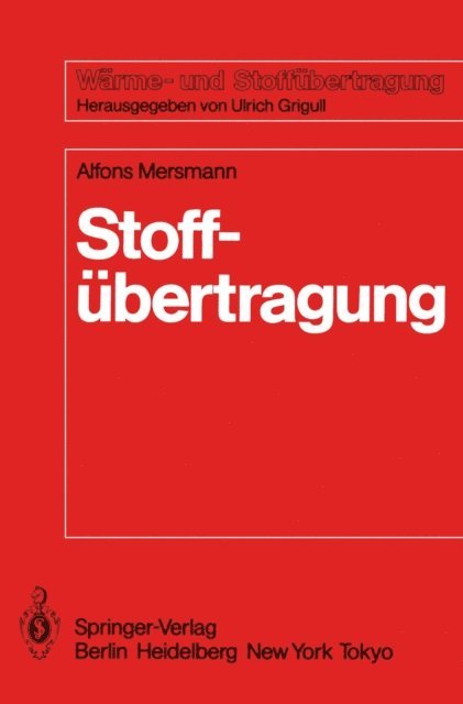 Alfons Mersmann - Stoffübertragung, E-bok