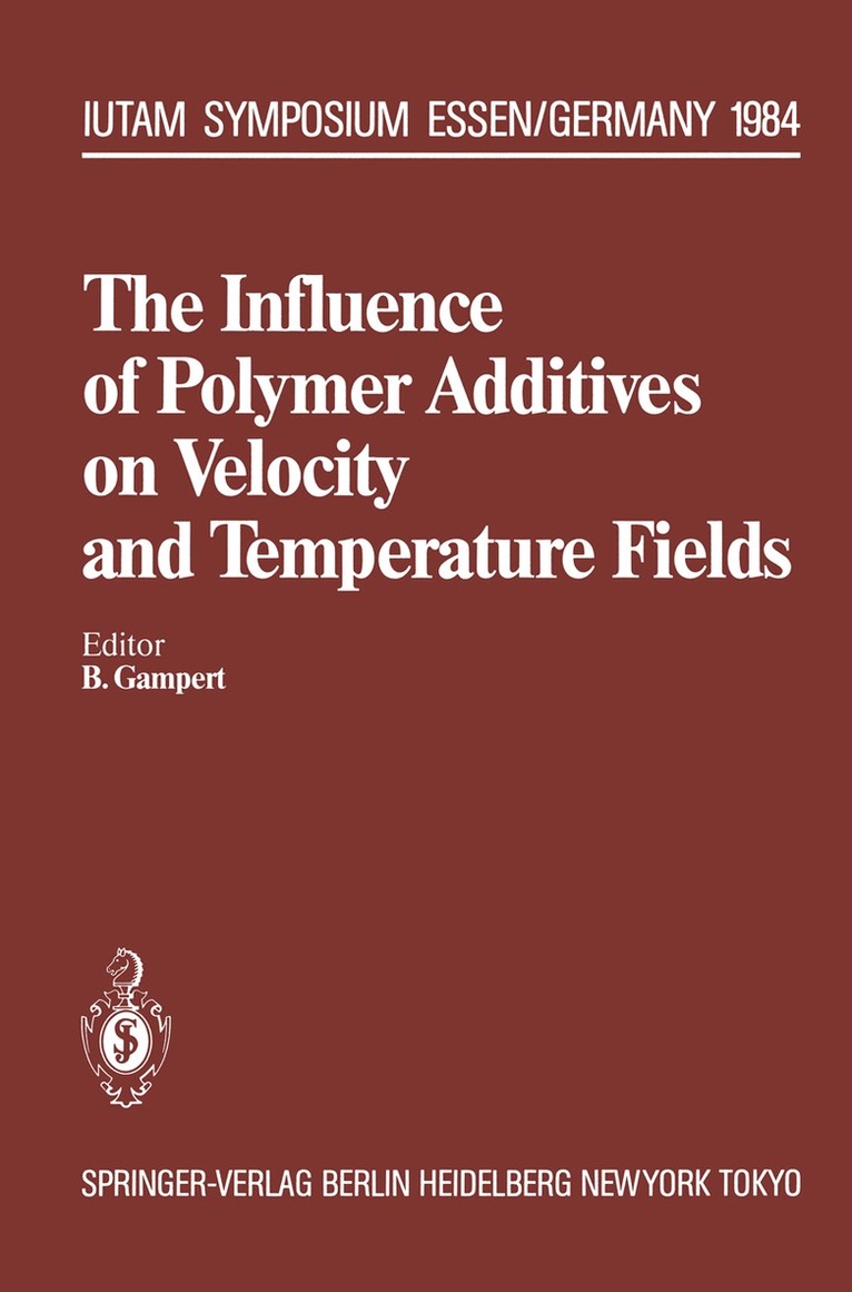 Influence of Polymer Additives on Velocity and Temperature Fields