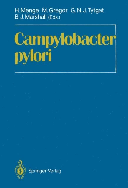 B.J. Marshall, G.N.J. Tytgat, M. Gregor, H. Menge - Campylobacter pylori, E-bok