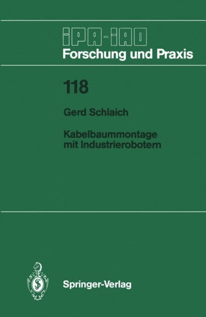 Gerd Schlaich - Kabelbaummontage mit Industrierobotern, E-bok