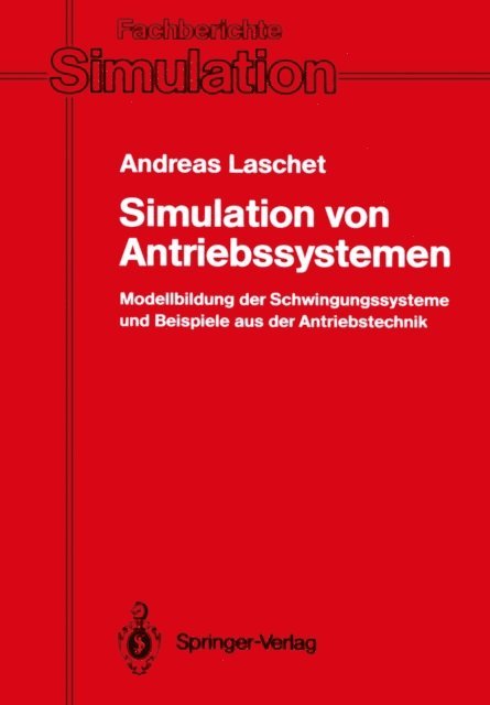 Andreas Laschet - Simulation von Antriebssystemen, E-bok