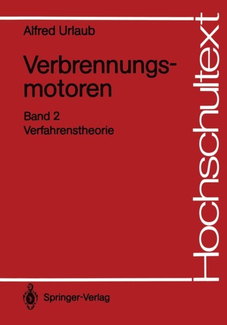 Alfred Urlaub - Verbrennungsmotoren, E-bok