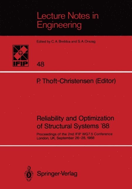 P. Thoft-Christensen - Reliability and Optimization of Structural Systems '88, E-bok