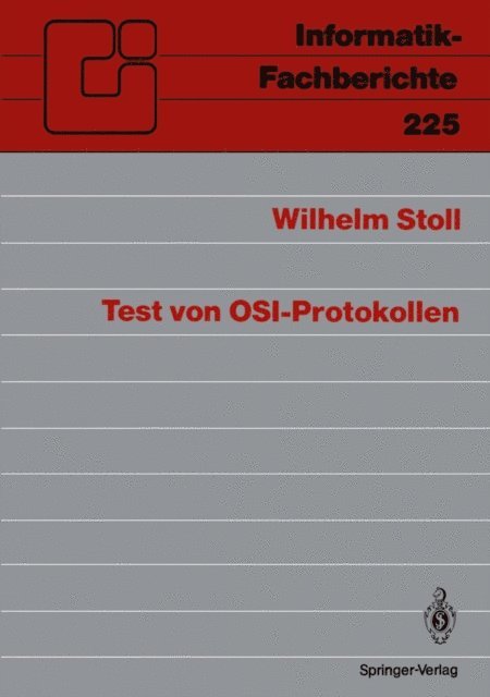 Wilhelm Stoll - Test von OSI-Protokollen, E-bok