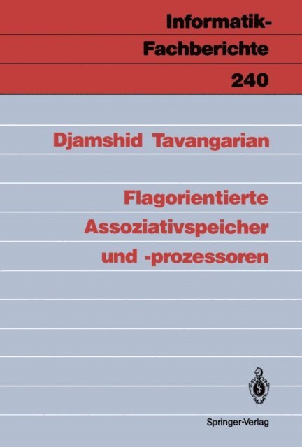 Djamshid Tavangarian - Flagorientierte Assoziativspeicher und -prozessoren, E-bok