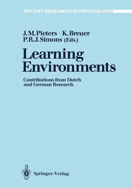 P. Robert-Jan Simons, Klaus Breuer, Jules M. Pieters - Learning Environments, E-bok