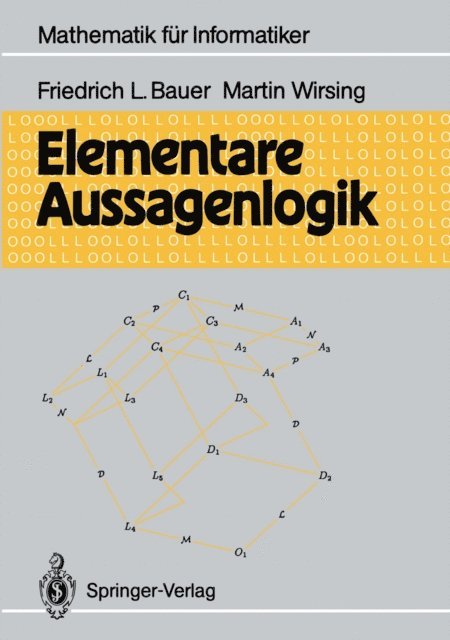 Martin Wirsing, Friedrich L. Bauer - Elementare Aussagenlogik, E-bok