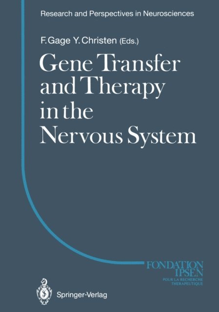 Fred H. Gage - Gene Transfer and Therapy in the Nervous System, E-bok