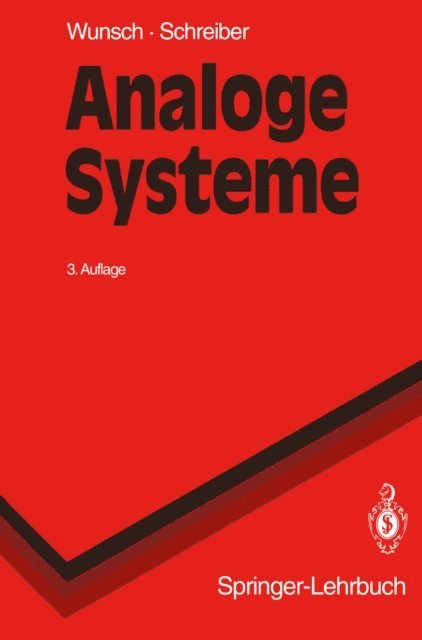 Helmut Schreiber, Gerhard Wunsch - Analoge Systeme, E-bok