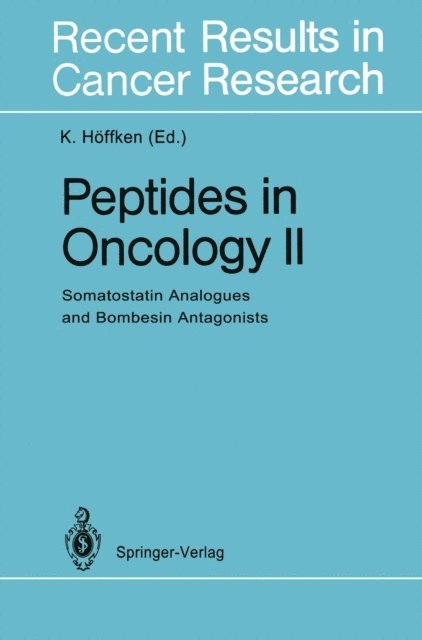 K. Hoffken - Peptides in Oncology II, E-bok. Tillgänglighet: Lägg i varukorg