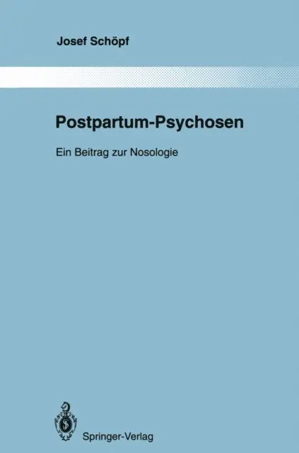 Josef Schopf - Postpartum-Psychosen, E-bok. Tillgänglighet: Lägg i varukorg
