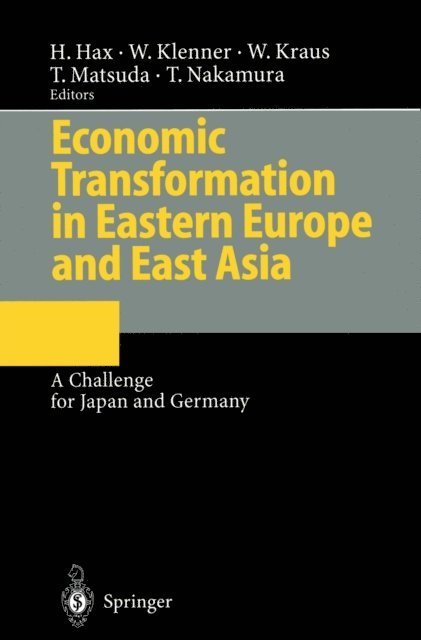 Takafusa Nakamura, Tomoo Matsuda, Willi Kraus, Wolfgang Klenner, Herbert Hax - Economic Transformation in Eastern Europe and East Asia, E-bok