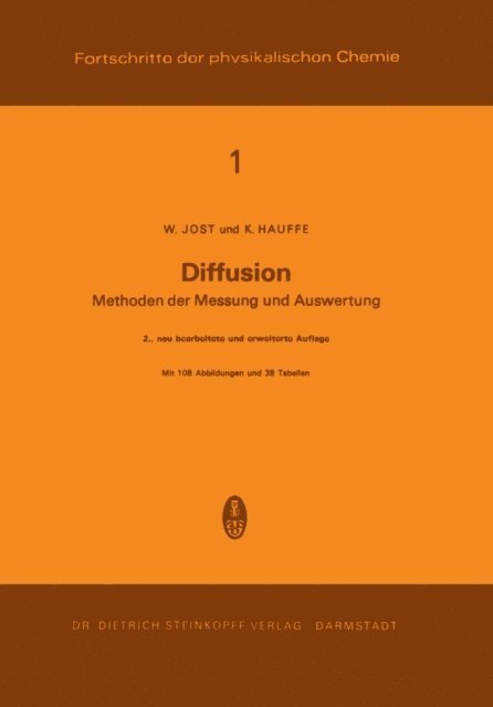 K. Hauffe, W. Jost - Diffusion, E-bok