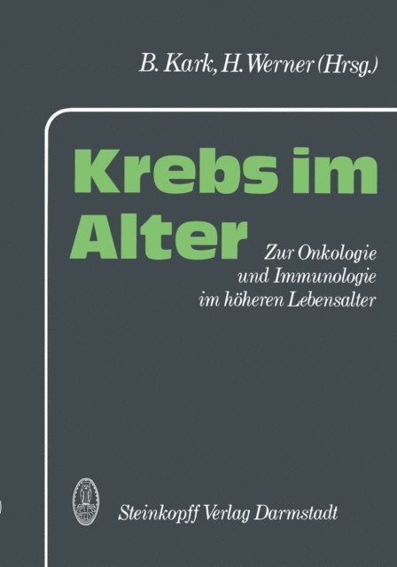H. Werner, B. Kark - Krebs im Alter, E-bok