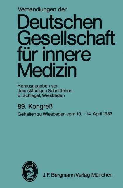 Bernhard Schlegel - Verhandlungen der Deutschen Gesellschaft für innere Medizin, E-bok. Tillgänglighet: Lägg i varukorg