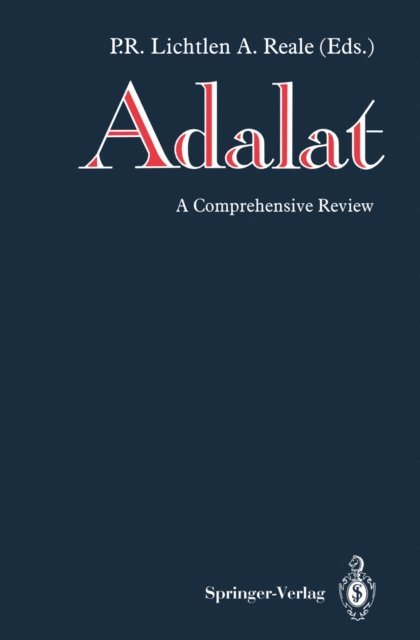 A. Reale, P.R. Lichtlen - Adalat, E-bok