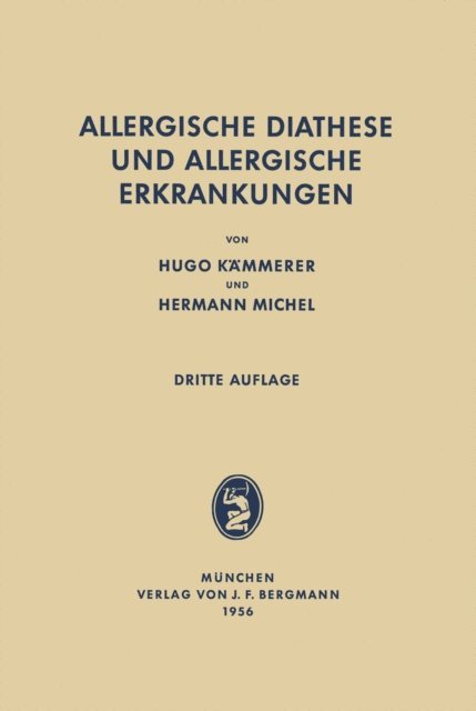 Hermann Michel, Hugo Kammerer - Allergische Diathese und allergische Erkrankungen, E-bok