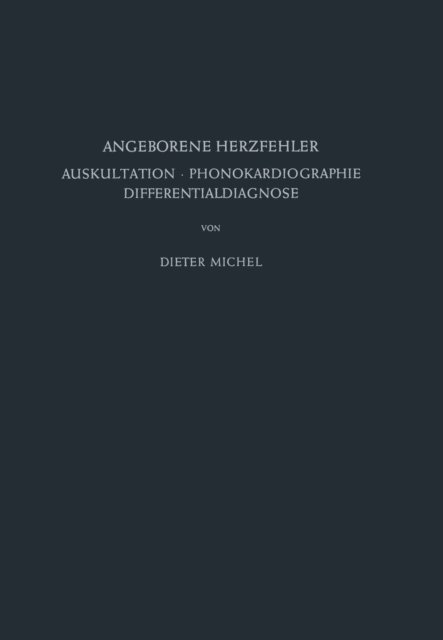 D. Michel - Angeborene Herzfehler, E-bok