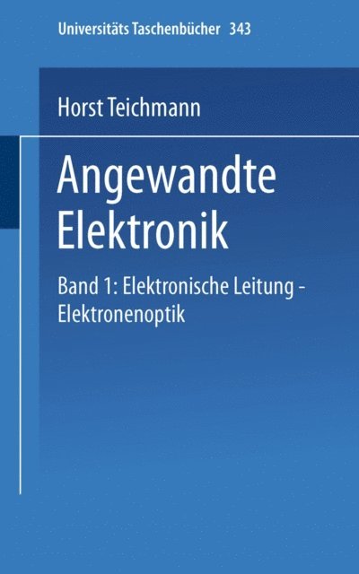 H. Teichmann - Angewandte Elektronik, E-bok