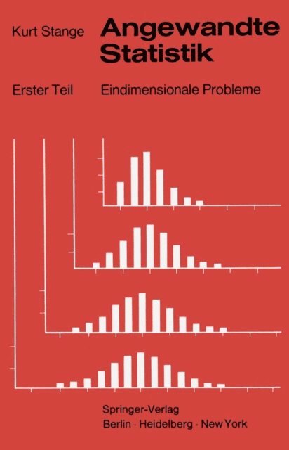 Kurt Stange - Angewandte Statistik, E-bok