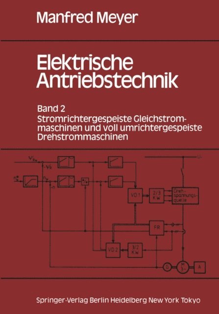 Manfred Meyer - Elektrische Antriebstechnik, E-bok