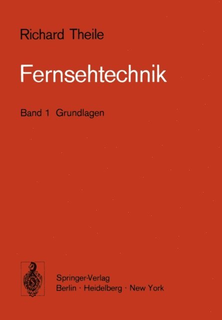 R. Theile - Fernsehtechnik, E-bok