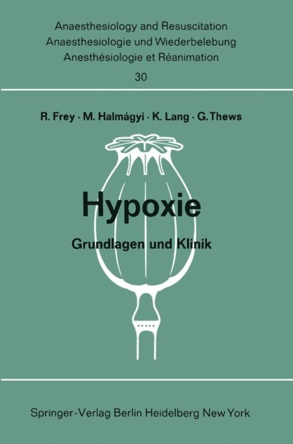G. Thews, K. Lang, Miklos Halmagyi, Rudolf Frey - Hypoxie, E-bok