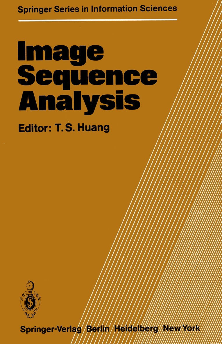 T. S. Huang - Image Sequence Analysis, Häftad